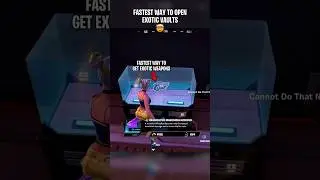 Fastest Way To Open Secret Vaults in Fortnite Season 4 💀 #fortnite #fortniteclips