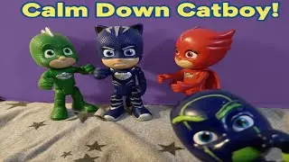 Гекко и Сова из PJ Masks просят тебя успокоиться, Кэтбой!