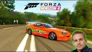 Forza Horizon 4 - Drifting on the Toyota Supra (Paul William Walker)🎶
