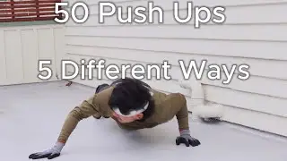 January 21 || 50 Push Ups in 5 Different ways || DR Abseiler Workout