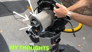 Wet/Dry Vacuum Review &ndash; DEWALT DXV08S In Action