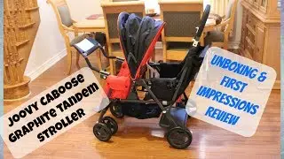 Joovy Caboose Graphite unboxing and first impressions review