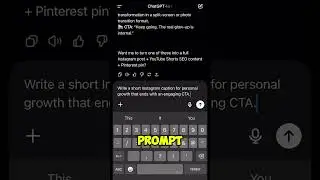 The 3-Prompt System That Keeps Creators Consistent 🔁🔥  #allprompthub #aitools #youtubeshorts