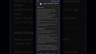 audio lab very special feature for blind add audio effect any desire time range add background music