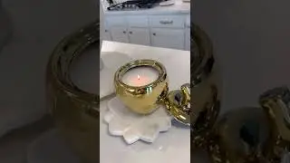 Elevate Your Spring Home Decor with Thompson Ferrier's Gold Malus Apple Candle