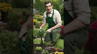 Digital Art Parody - What if John Oliver was a Gardener