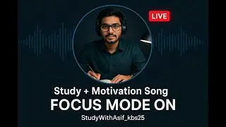 Study with Asif | Study Motivation Songs | Best Powerful Motivational Songs | Nonstop Focus Study