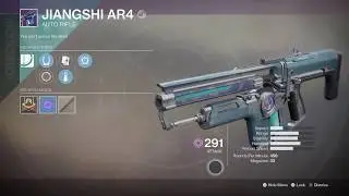 Destiny 2- Jiangshi AR4 New Legendary Omolon Auto Rifle