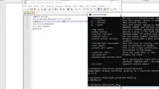 Send Hex text on Windows on Serial Port using Python