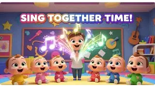 Sing Together Time | 3D Animated Nursery Rhyme for Babies 🎵👶