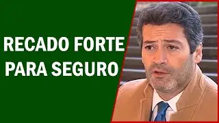 SEGURO ESTÁ A SER ARROGANTE EM ACHAR QUE JÁ GANHOU AS ELEIÇÕES