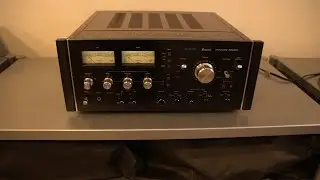 SANSUI AU-20000 VINTAGE HIFI SUPER INTEGRATED AMPLIFIER ELETRONIC MUSIC FLAT &Aacute;UDIO DEMO