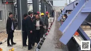 Sand and gravel production line