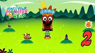 Teach Your Monster to Read Gameplay Part 2 | Phonics i, n, m, d