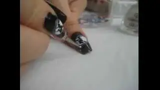 Halloween Nail Art. Witch nails