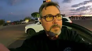 Traffic Stopped in Gila Bend for Head On Collision in Crater Range, Arizona, AZ-85, 19 February 2023