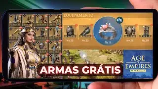 🔴 TUDO SOBRE EQUIPAMENTOS E ARMAS NO AGE OF EMPIRES MOBILE 🔴