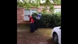 Surprise Drop Kick
