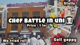 Chef Battle in our Uni !  👩🏻&zwj;🍳💰