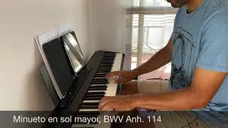 Practicing Piano VLog #14 - Minueto en sol mayor, BWV Anh. 114 - BACH