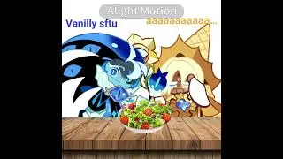 right in front of my salad&hellip; fr. Shadow Milk and Pure Vanilla