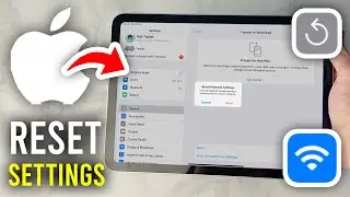 How To Reset WiFi Network Settings On iPad - Step By Step