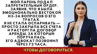 Он подал запретительный ордер, заявив, что я «эмоционально жестока» из-за вопросов…