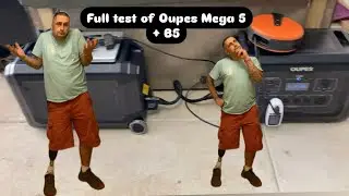 Efficiency test on Oupes Mega 5 + B5 expansion battery took 57 hours!