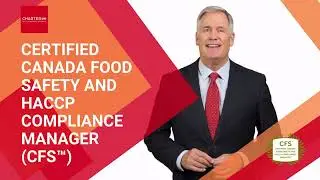 Certified Canada Food Safety and HACCP Compliance Manager (CFS&trade;)