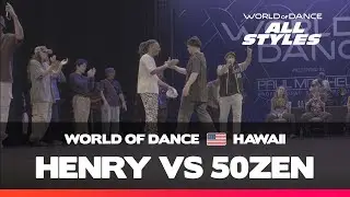 Henry vs 50zen | All Styles Battle Finals | World of Dance Hawaii 2024 | #WODHI24
