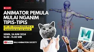 NGABAR | EP - 2 | TUTORIAL DOWNLOAD RIG UNTUK ANIMATOR PEMULA