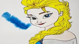 ELSA DRAWİNG/\ How To Draw?