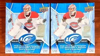 19/20 Upper Deck Ice Hockey Hobby Box Break x2
