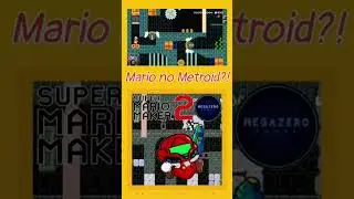 Metroid Dread no M&aacute;rio Maker #nintendo #games #supermariomaker2 #shorts #switch #gaming #supermario