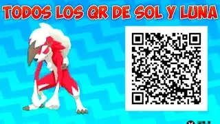 TODOS los QR de POKÉMON SOL y LUNA - POKÉDEX COMPLETA con SHINIES