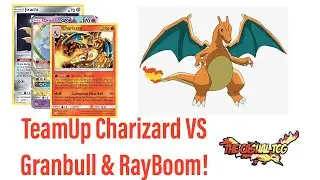 Team Up Charizard VS Granbull & RayBoom!!! (Pokemon trading card game online)