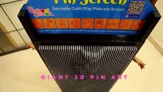 Giant Pin Screen | Pin Art Giant | Giant Pin Toy | Giant 3D Pin Art