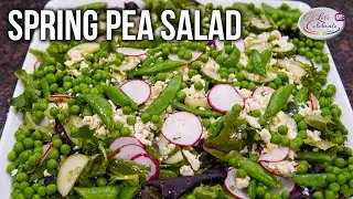 Spring Pea Salad with Mint and Feta | A Fresh and Flavorful Side Dish