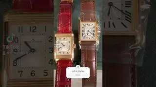 JLC or Cartier? #jlc #cartier #rosegold #dresswatch #luxurywatches #timetellswatches