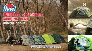Homful Group Camping Tent 60I07T