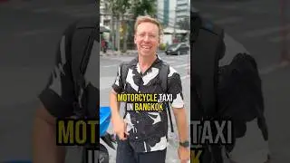 Лучше, чем Uber! МОТОЦИКЛ-ТАКСИ в Бангкоке, Таиланд #bangkok #thailandtravel
