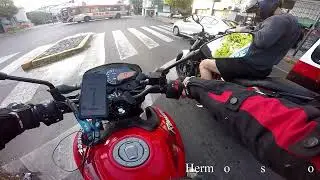 Arrancando con UBER MOTO,primer video del canal junto a mi P150.