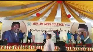 Muslim arts college dance Arts Vs Engineering College day  (2014-2017)