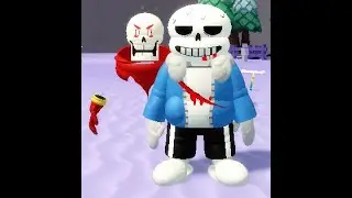 (UT: SANDS Remake) - Neutral Run Sans Gameplay (All Phases) (100%)