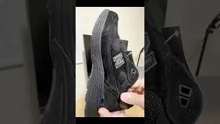 NEW BALANCE 992 TRIPLE BLACK: SNEAKERS UNBOXING #newbalance #sneakers #simplelifestyle