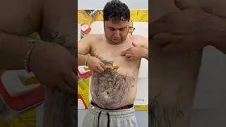 Belly razor wet shave #shorts