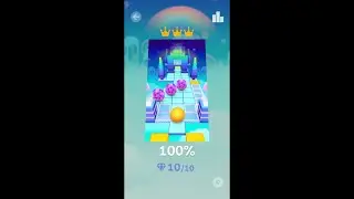 Rolling Sky - Bonus Level 3 Candy 10/10 Gems 3/3 Crowns