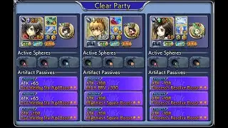 DFFOO(GL) Divine Leviathan Lufenia+: Machina, Garnet, Ramza