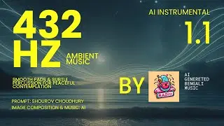 432 Hz Ambient Music  Smooth Pads & Subtle Percussion for Peaceful Contemplation
