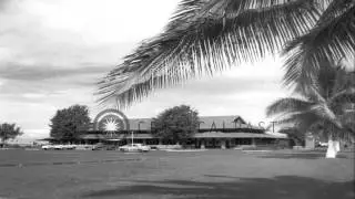 United States Army Navy officer's club at Fort Amador in Panama HD Stock Footage